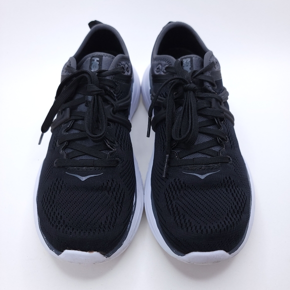 Hoka One One Womens Tivra Running Shoes Black Sneakers Size 8.5 F27219C - Picture 3 of 10